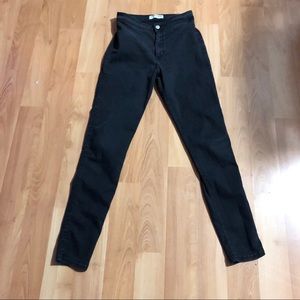 American apparel medium high rise jeans